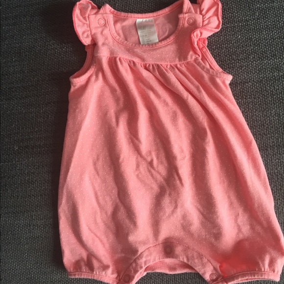 Bundle of 2 baby girl rompers - Picture 2 of 5